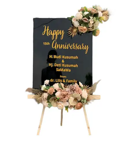 Papan Bunga Akrilik Ulak Aurstanding